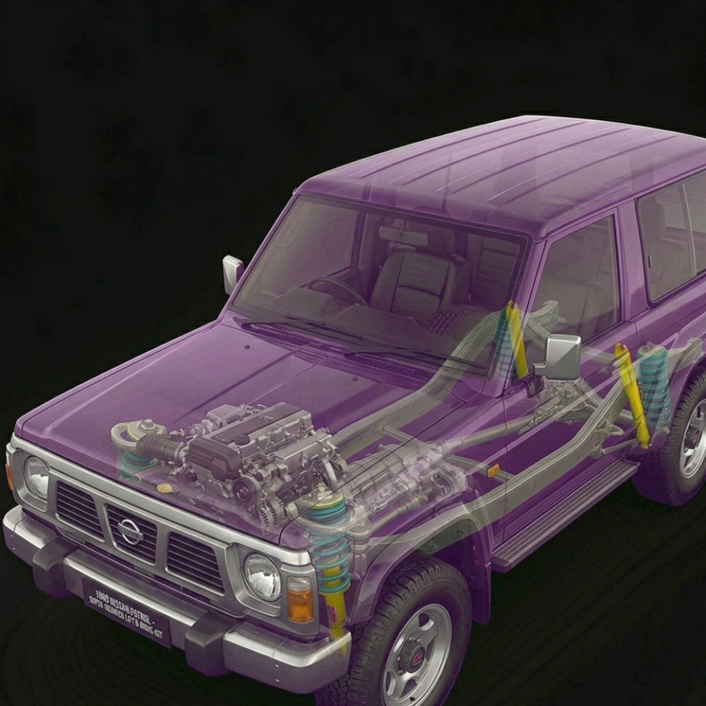 KIT SUSPENSION DOBINSONS NISSAN PATROL 1987-ON - Vista 2