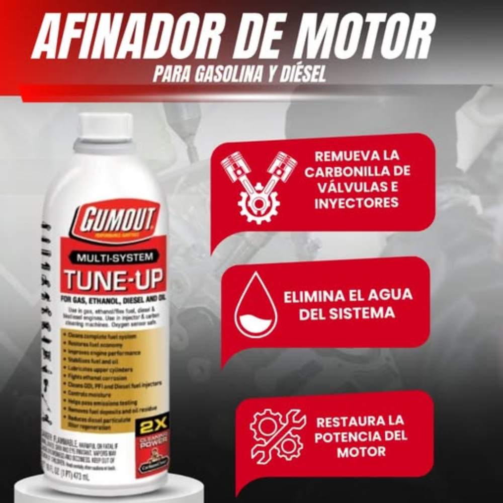 AFINADOR DE MOTOR GASOLINA Y DIESEL