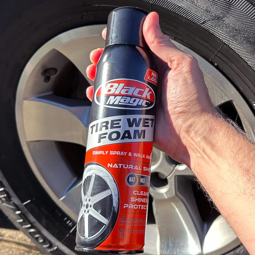 ESPUMA ABRILLANTADORA DE NEUMATICOS BM TIRE WET FOAM 618OZ - Vista 3