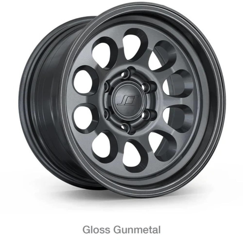BLAZE10 GLOSS GUNMETAL 17X85 OFFSET