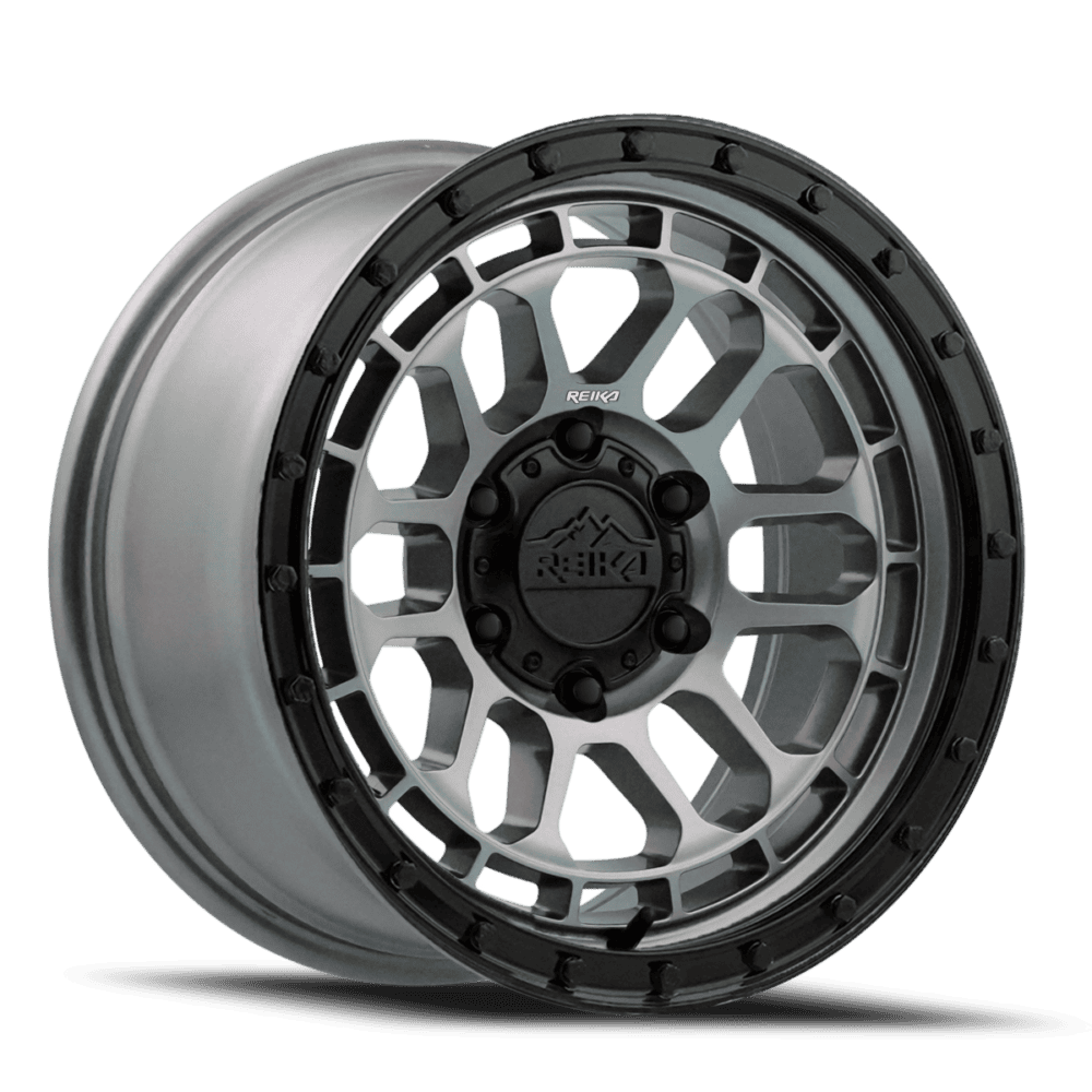 ARO REIKA R17 6X139MM GRAFITO CON CERCO NEGRO