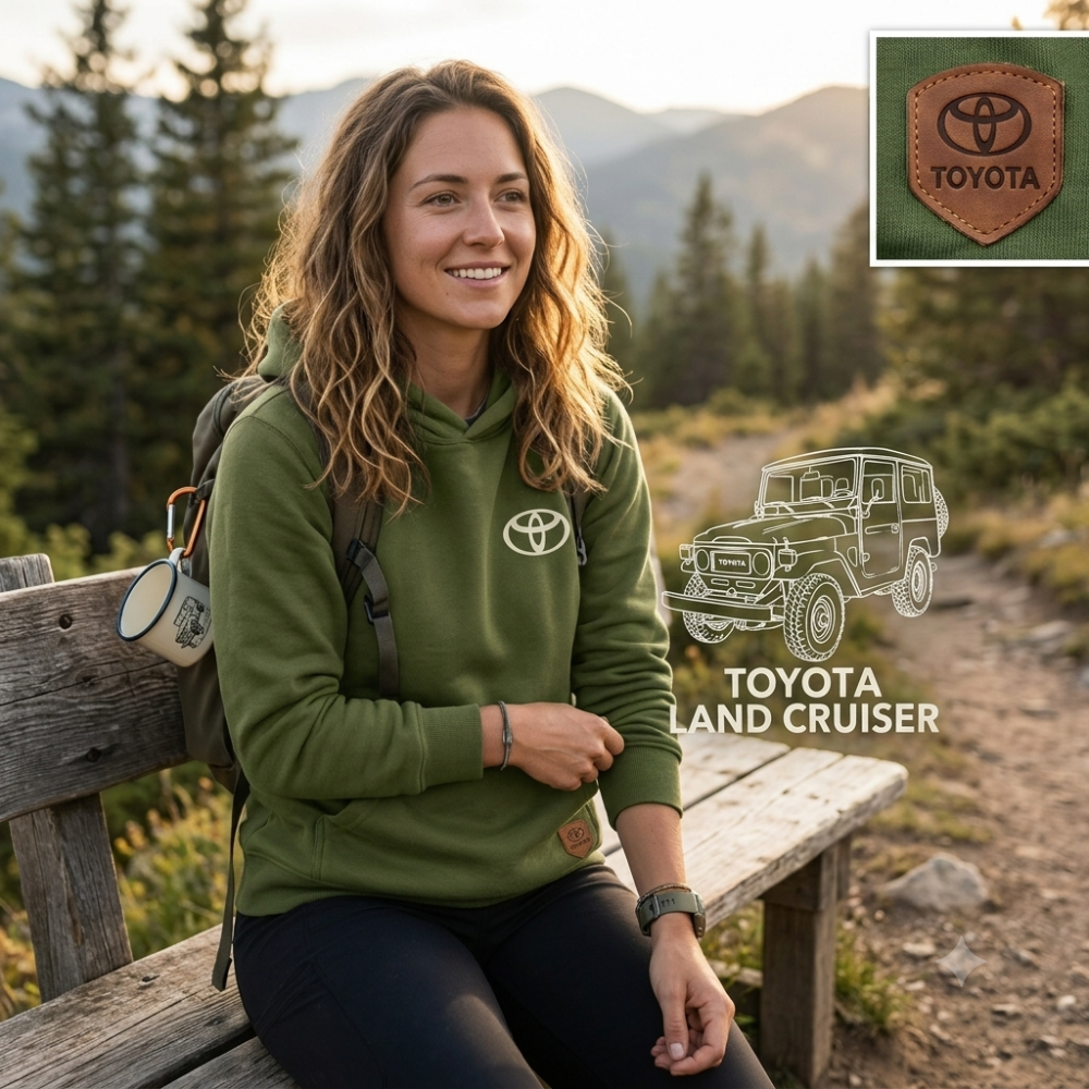 HOODIE VERDE OSCURO XS - Vista 3