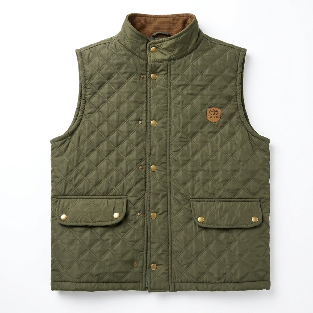 CHALECO VERDE TOYOTA HOMBRE M