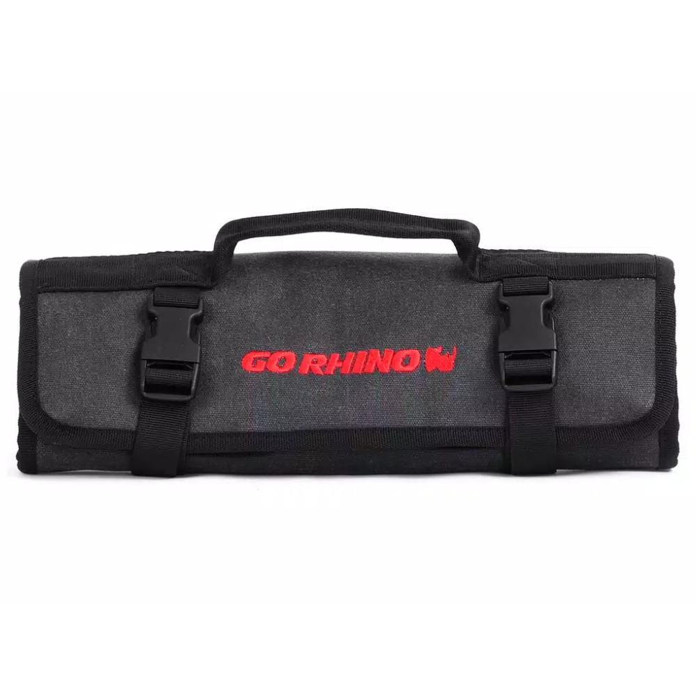 ROLLO ORGANIZADOR DE HERRAMIENTAS FABRICADO EN LONA SUAVE GORHINO